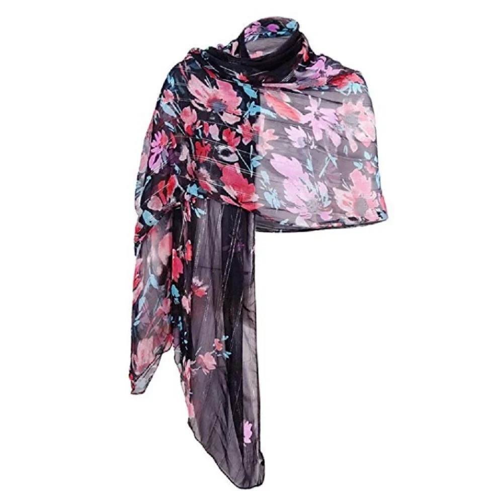 Inc International Concepts Metallic Floral Wrap